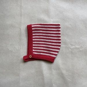 Fin And Vince Crimson Pixie Bonnet